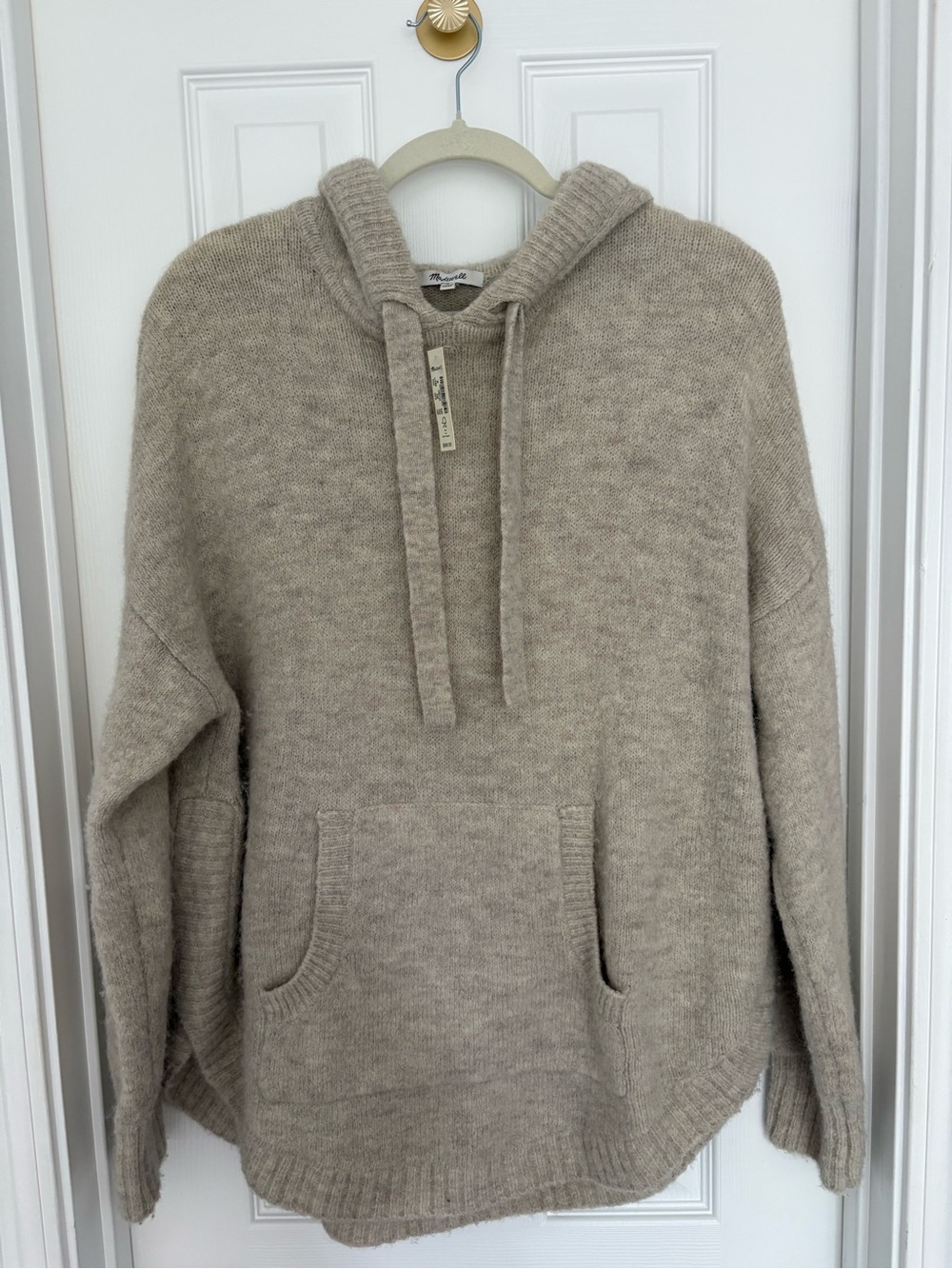 NWT Madewell Wilmington Hoodie Sweater| Medium - Picture 4 of 8